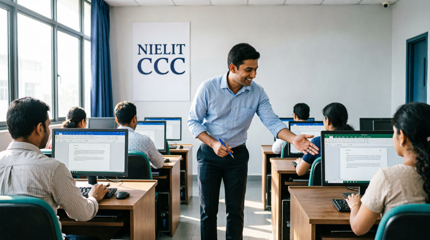 NIELIT CCC (Course on Concepts in Computers) class photo